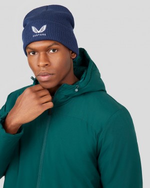 Castore Core Beanie Tmavě Blankyt | EFUYGB-420