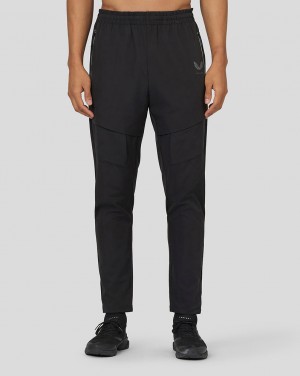 Castore Flex Woven Cargo Joggers Černé | EWVYHB-237