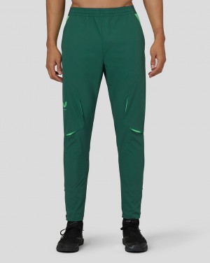 Castore Flex Woven Joggers Zelene | ELVMFZ-739